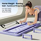 En casa tabla de Pilates plegable 4 en 1, rueda de ejercicio, rodillo, equipo de ejercicio para gimnasio en casa, entrenador de entrenamiento, tabla de Pilates - Miniatura 5