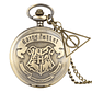 Reloj Bolsillo Harry Potter Bronce Cuarzo Cadena 257 - Miniatura 5