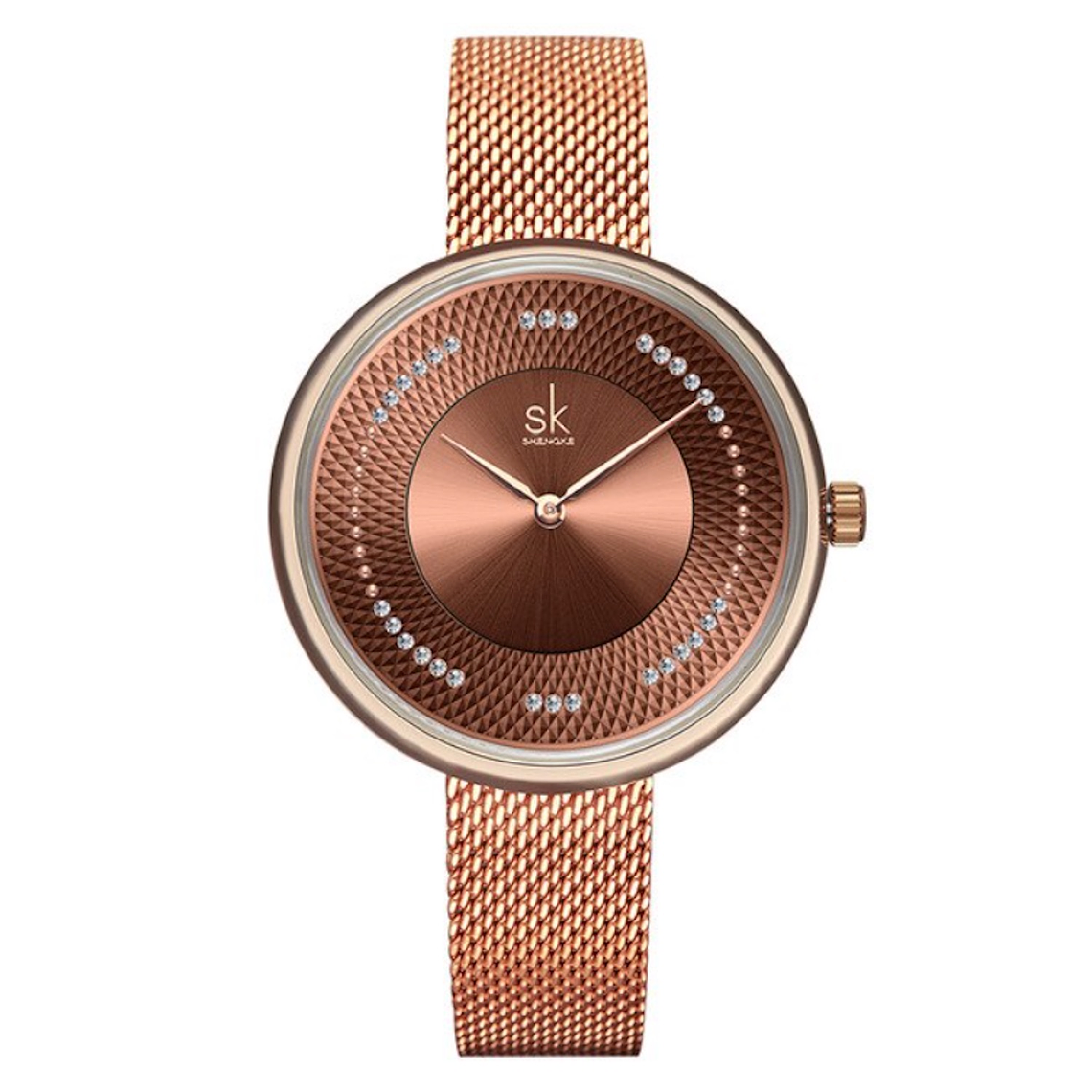 Reloj Mujer SHENGKE 0132 Cuarzo Japones Acero Inoxidable 3