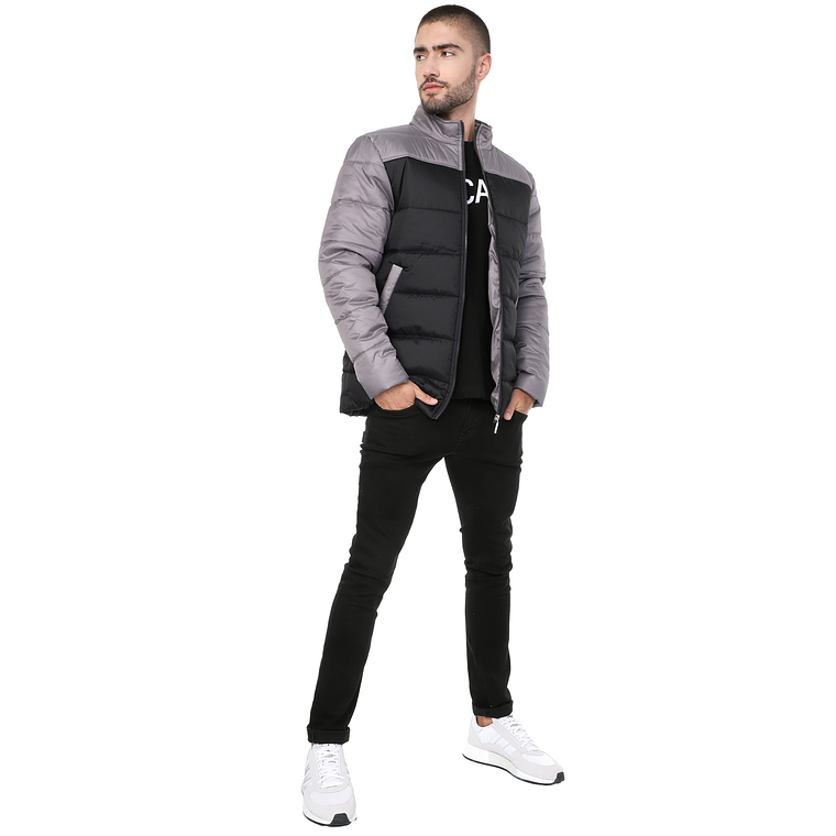 Chaqueta Rompevientos Acolchada Hombre UrbenMood 1029 Larga 1