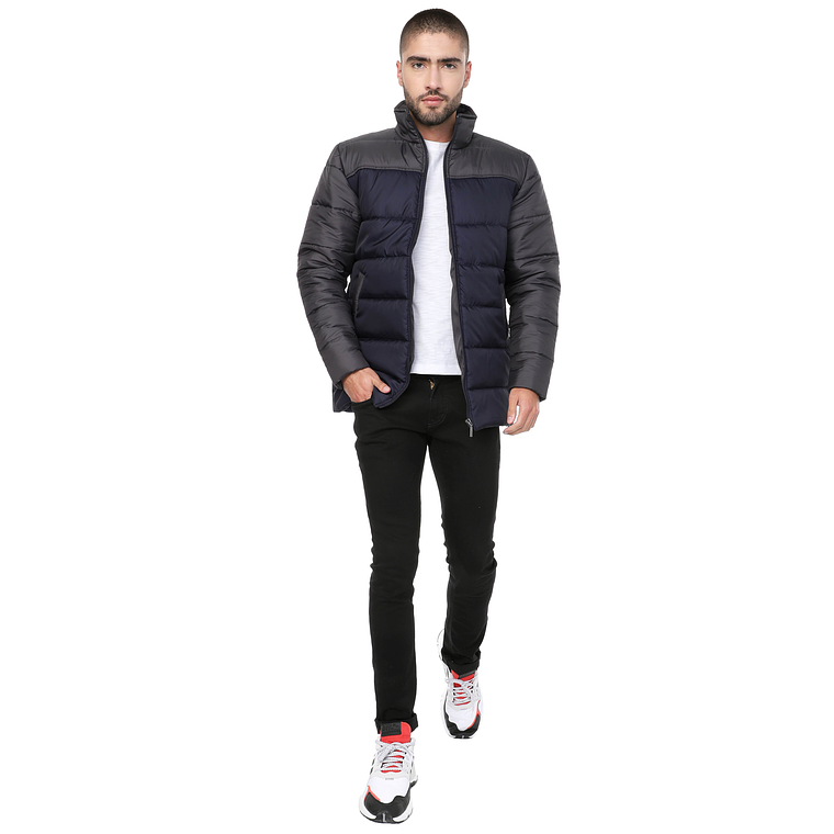Chaqueta Rompevientos Acolchada Hombre UrbenMood 1029 Larga 6