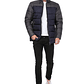 Chaqueta Rompevientos Acolchada Hombre UrbenMood 1029 Larga - Miniatura 6