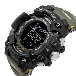 Reloj Hombre Deportivo SMAEL 1802 Militar Cronometro Digital