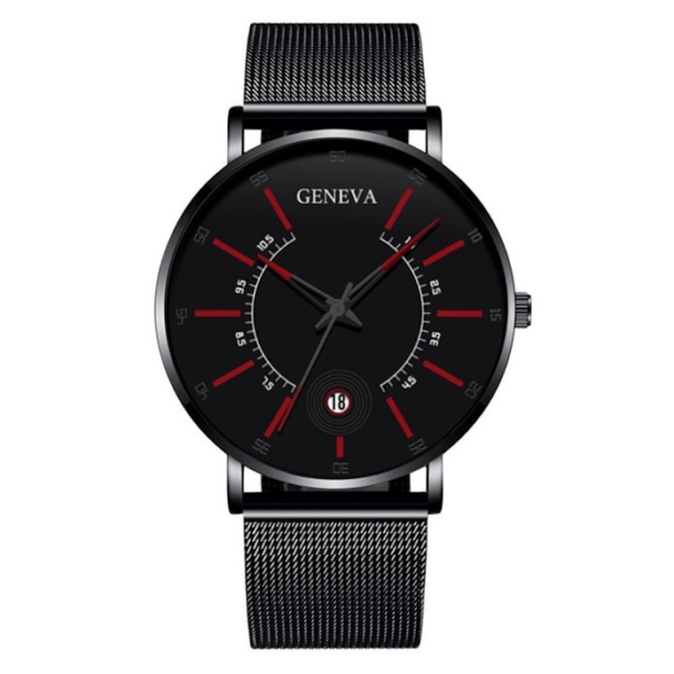 Reloj Cuarzo Hombre Pulso Malla Acero Ultrafino 230 1