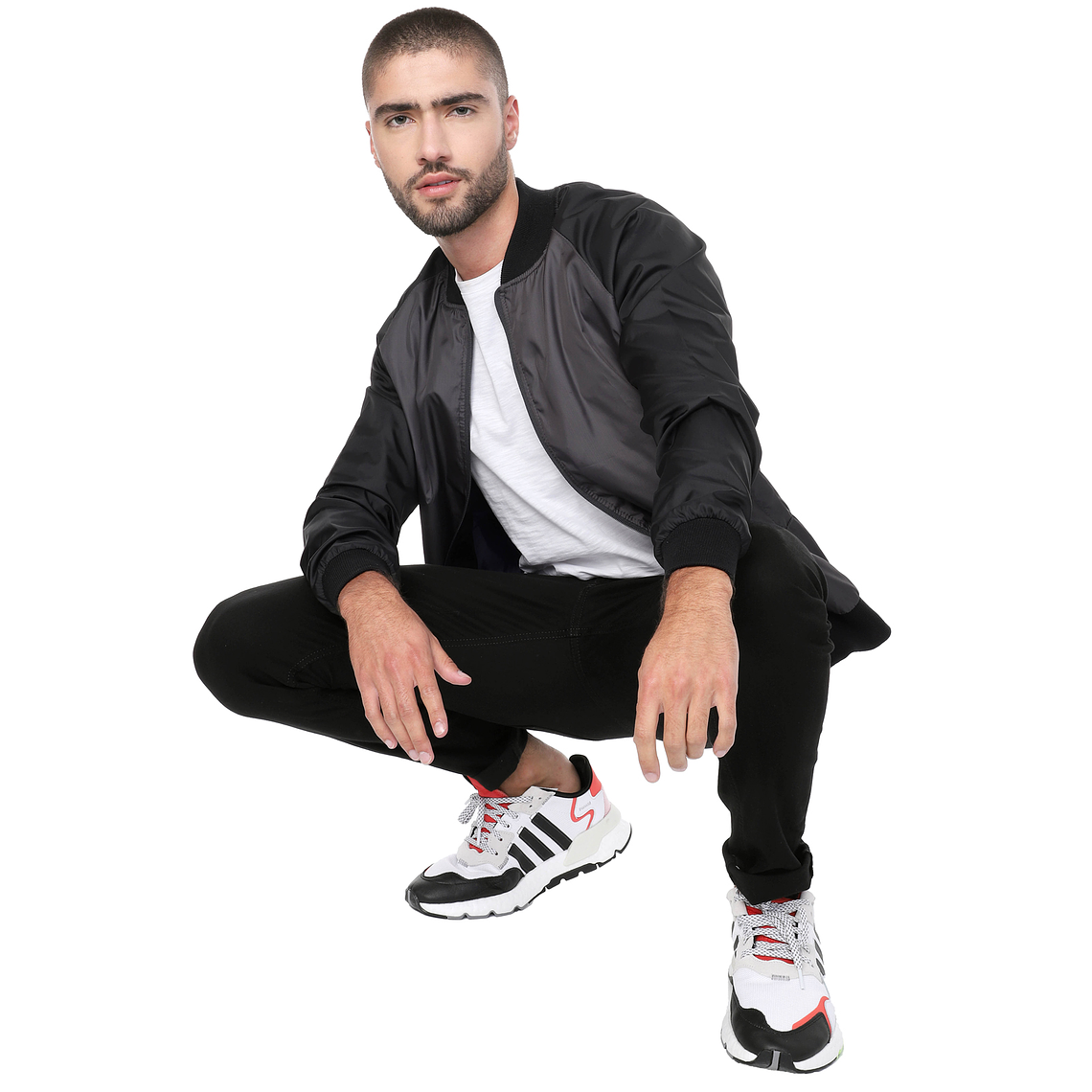 Chaqueta Rompevientos Ligera Hombre UrbenMood 1036 Combinada 1