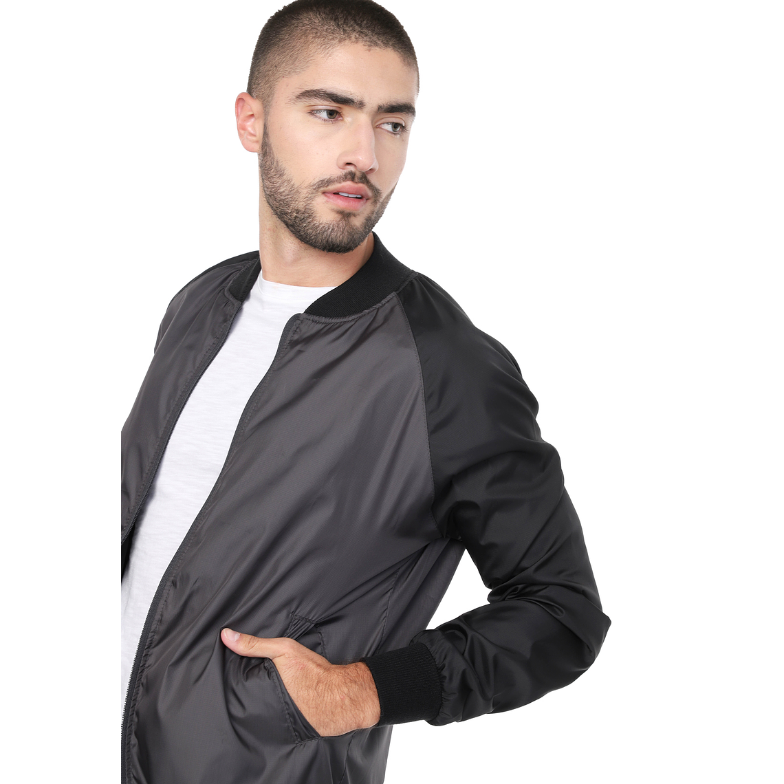 Chaqueta Rompevientos Ligera Hombre UrbenMood 1036 Combinada 2