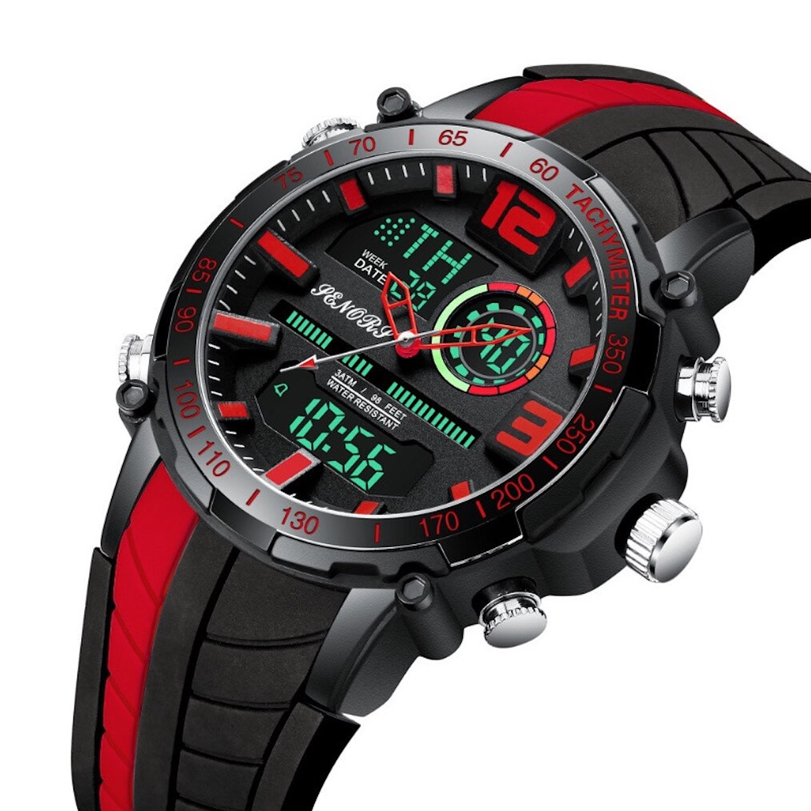 Reloj Digital Hombre Cronografo Pantalla Dual SENORS 150 1