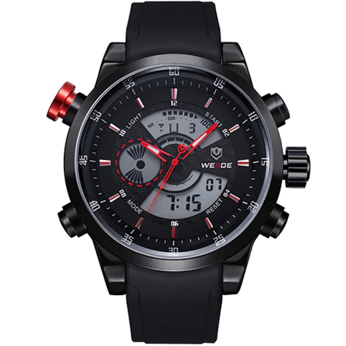 Reloj Militar Hombre WEIDE 3401 Deportivo Calendario 1
