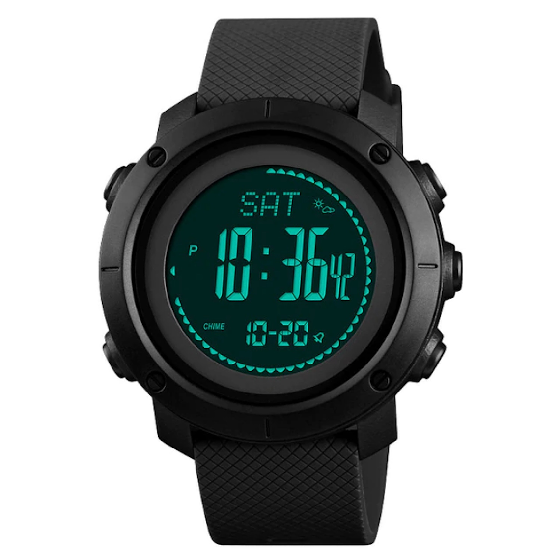 Reloj Digital Deportivo SKMEI 1427 Hombre Altimetro Negro 1