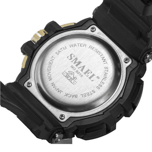 Smartwatch SMAEL 8018 Hombres Bateria Larga Duracion
