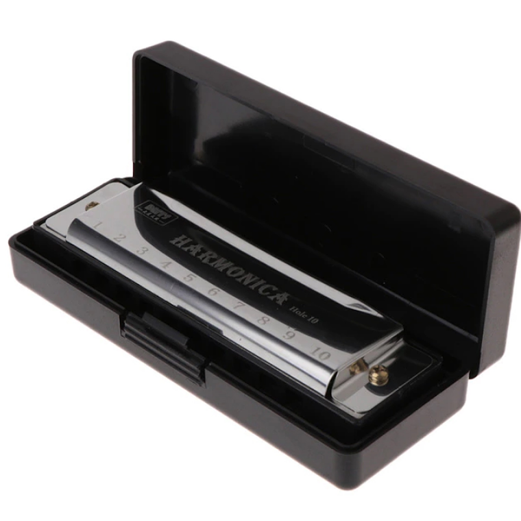 Armonica Educativa Infantil Tono C 10 Agujeros Estuche 437 2