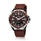 Reloj Hombre Cuarzo Pulso Cuero Fecha NAVIFORCE 9056 - Miniatura 3