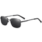 Gafas Lentes Sol Polarizadas Hombre UV400 3351 Negro Gris - Miniatura 1