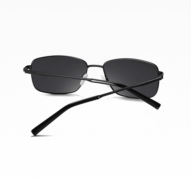 Gafas Lentes Sol Polarizadas Hombre UV400 3351 Negro Gris