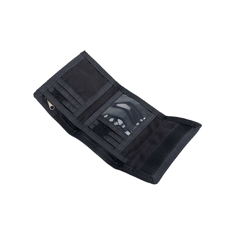 Billetera Tactica Estilo Militar Hombre Nylon Corta W103 5