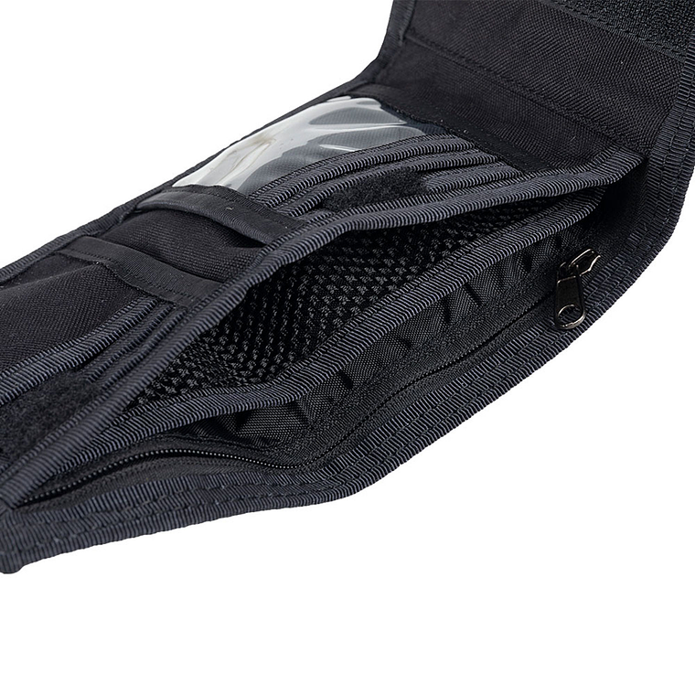 Billetera Tactica Estilo Militar Hombre Nylon Corta W103 6