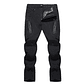 Pantalon Antiarrugas Transpirable Senderismo Hombre 609 Negro - Miniatura 2