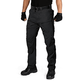 Pantalon Militar Hombre Casual Transpirable 002 Negro
