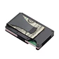 Billetera Tarjetero Hombre Aluminio Bloqueo RFID 0221 Negro - Miniatura 1