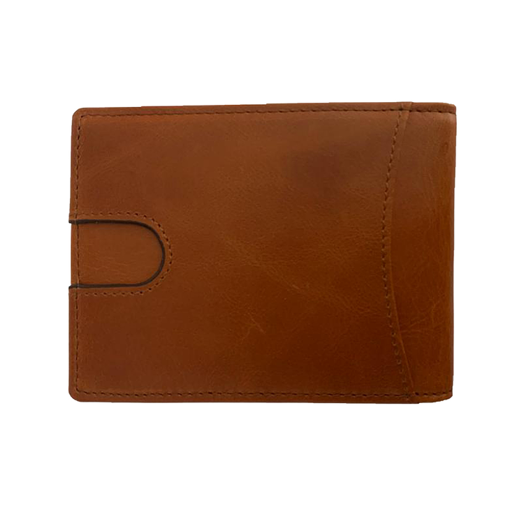 Billetera Delgada Cuero Hombre Clip Monedero 1248 1