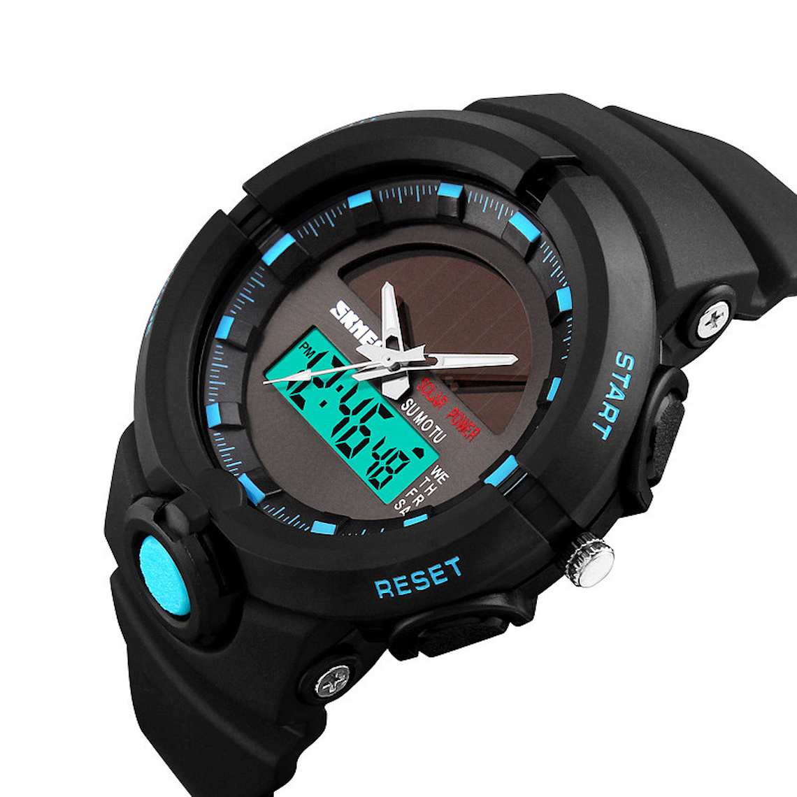 Reloj SKMEI 1275 Energia Solar Hombres Digital Deportivo 1