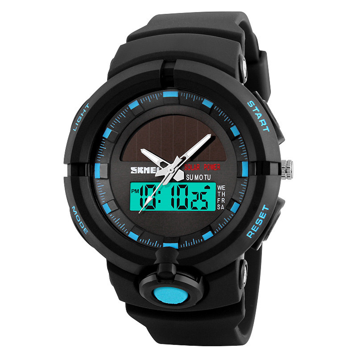Reloj SKMEI 1275 Energia Solar Hombres Digital Deportivo 2