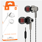 Audifonos Cable In Ear Estereo Cancelacion Ruido 3,5mm D14 - Miniatura 2