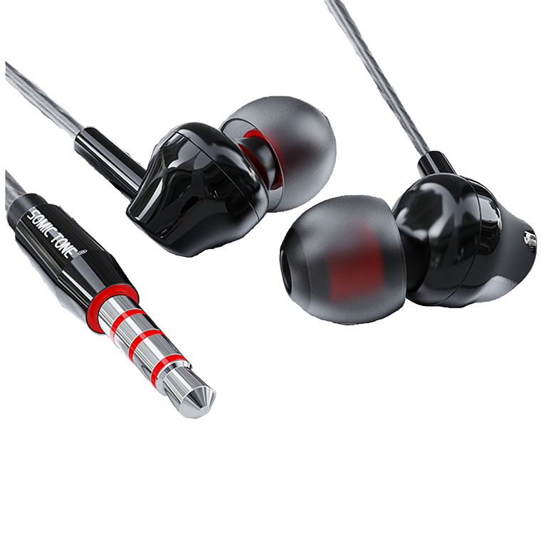 Audifonos Cable In Ear Estereo Cancelacion Ruido 3,5mm D14 3