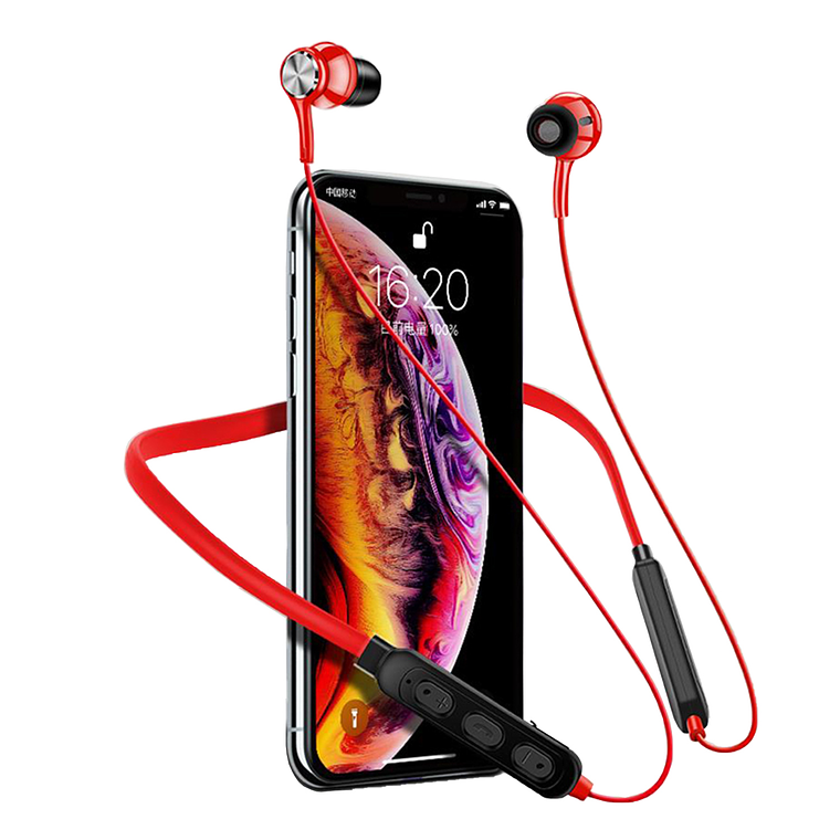 Audifonos Magnéticos Bluetooth Deportivos Banda Cuello G03 4