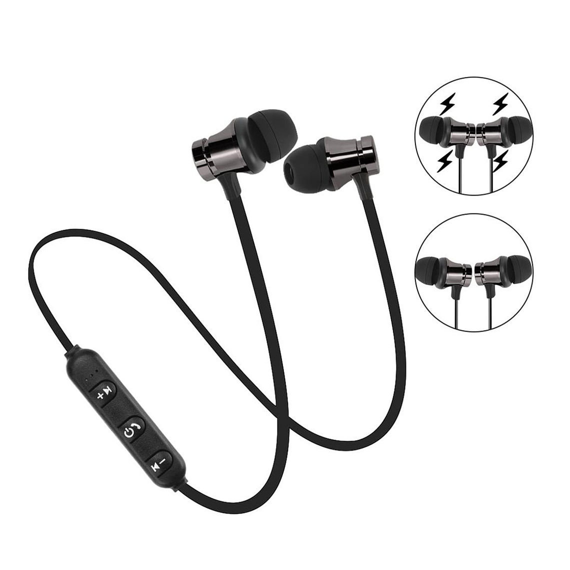 Audifonos Sport Inalámbricos Bluetooth Banda Cuello XT11 5