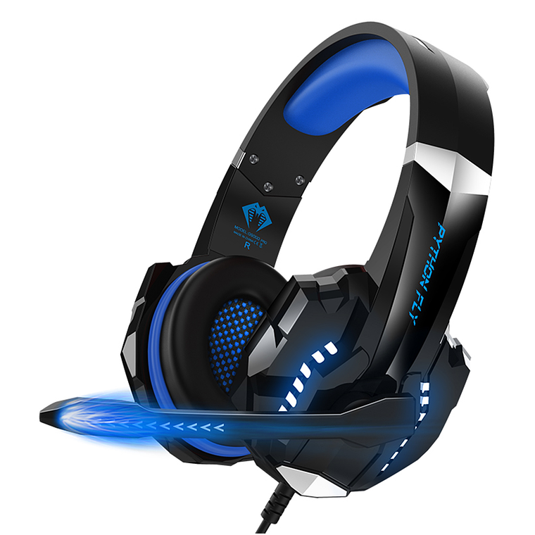 Audifonos PYTHON FLY 7.1 Gamer Cancelacion Ruido G9000 Pro  1
