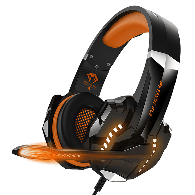 Audifonos PYTHON FLY 7.1 Gamer Cancelacion Ruido G9000 Pro 