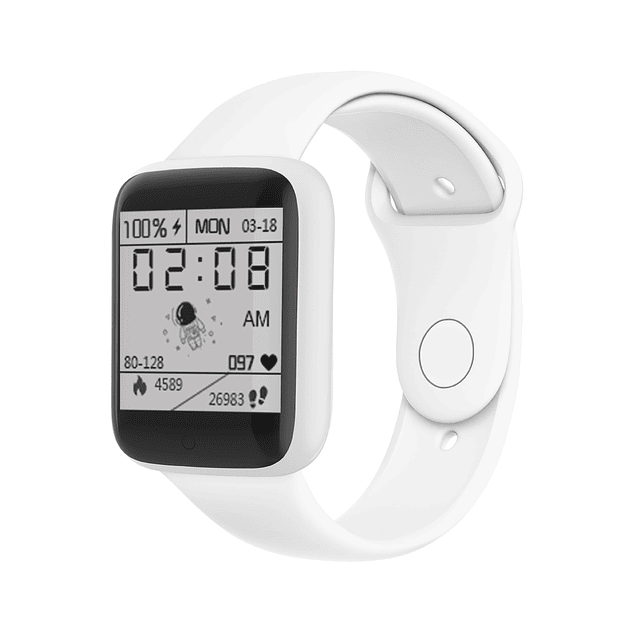 Smartwatch Reloj Inteligente D20 Control Ritmo Cardiaco