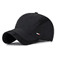 Gorra Beisbol Hombre Deportiva Transpirable Z0159 Negro - Miniatura 1