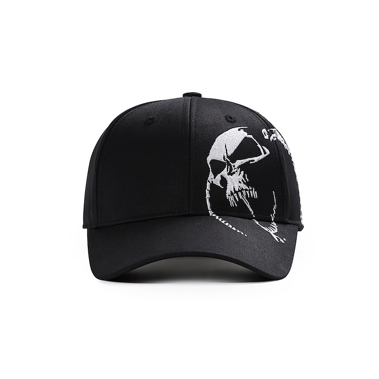 Gorra Beisbol Deportiva Unisex Algodon Bordado Skull 3