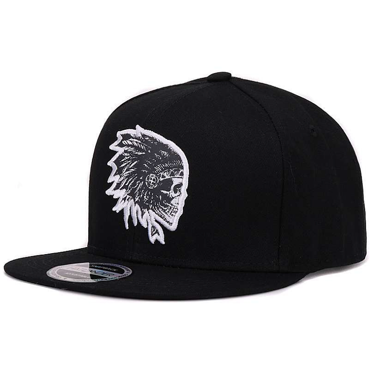 Gorra Plana Beisbol Deportiva Unisex Indio Parche 4924 1