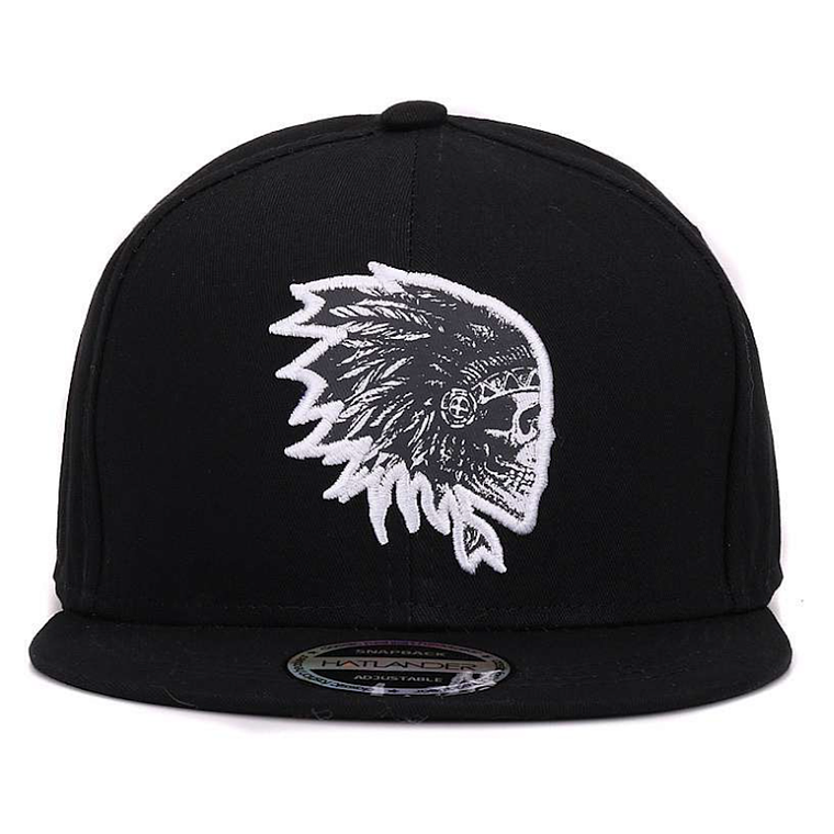 Gorra Plana Beisbol Deportiva Unisex Indio Parche 4924 2