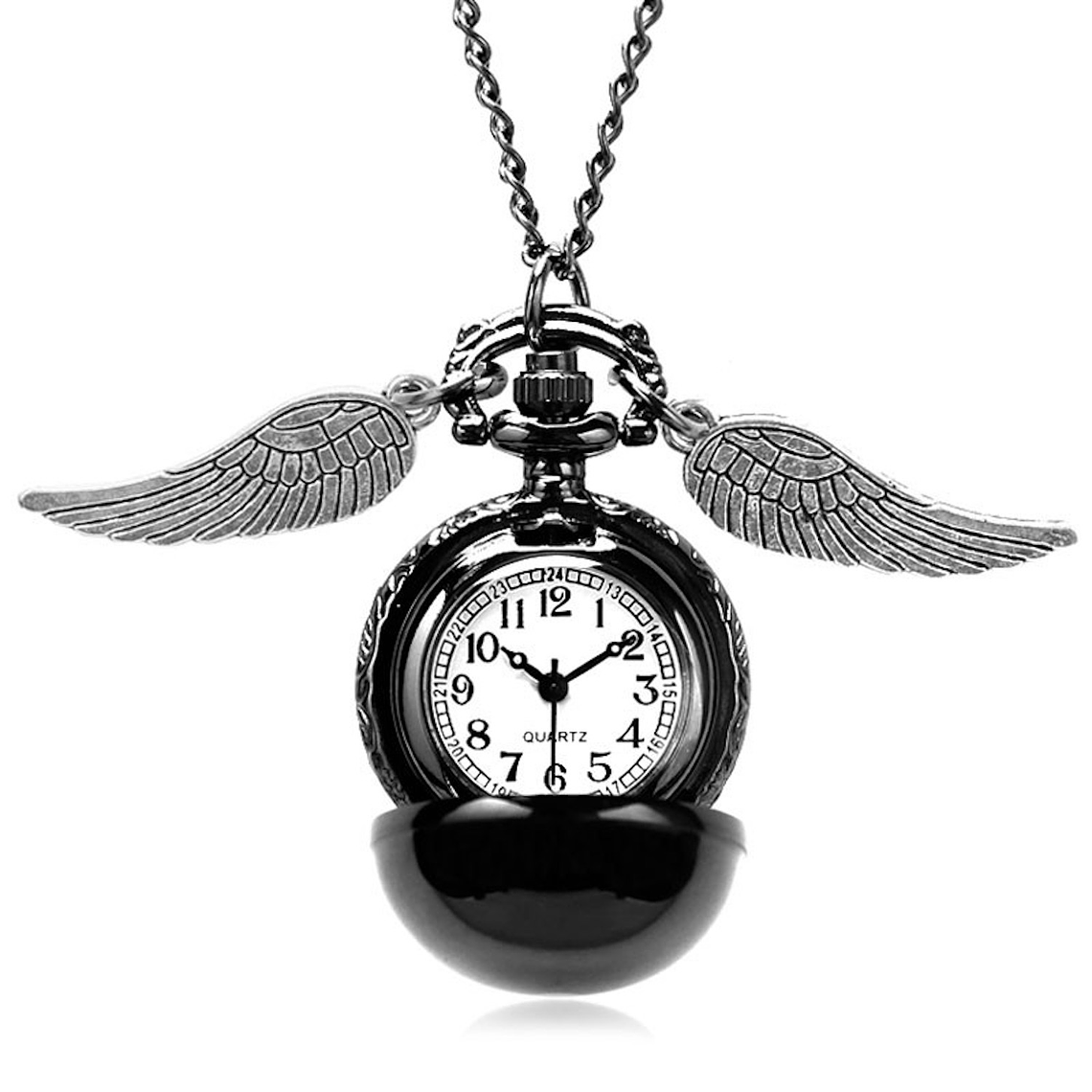 Reloj Snitch Dorada Harry Potter Cadena Acero 2