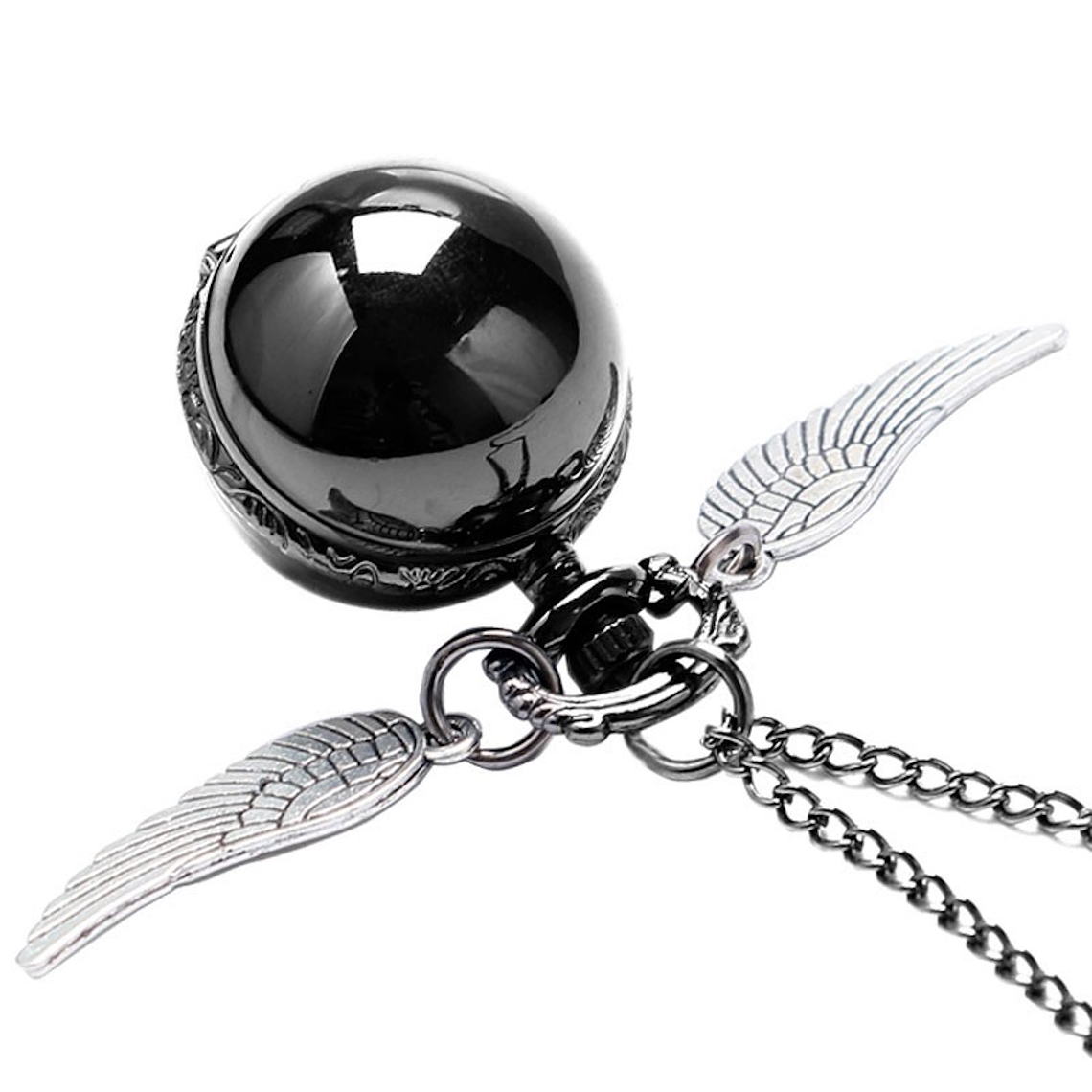 Reloj Snitch Dorada Harry Potter Cadena Acero 3