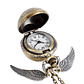 Reloj Snitch Dorada Harry Potter Cadena Textura Bronce - Miniatura 3
