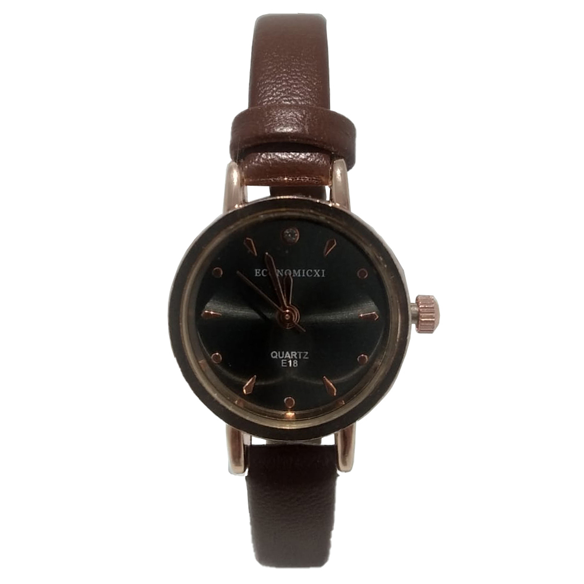 Reloj Pulsera Mujer Cuarzo Analogico Pulso Ecocuero E18 2