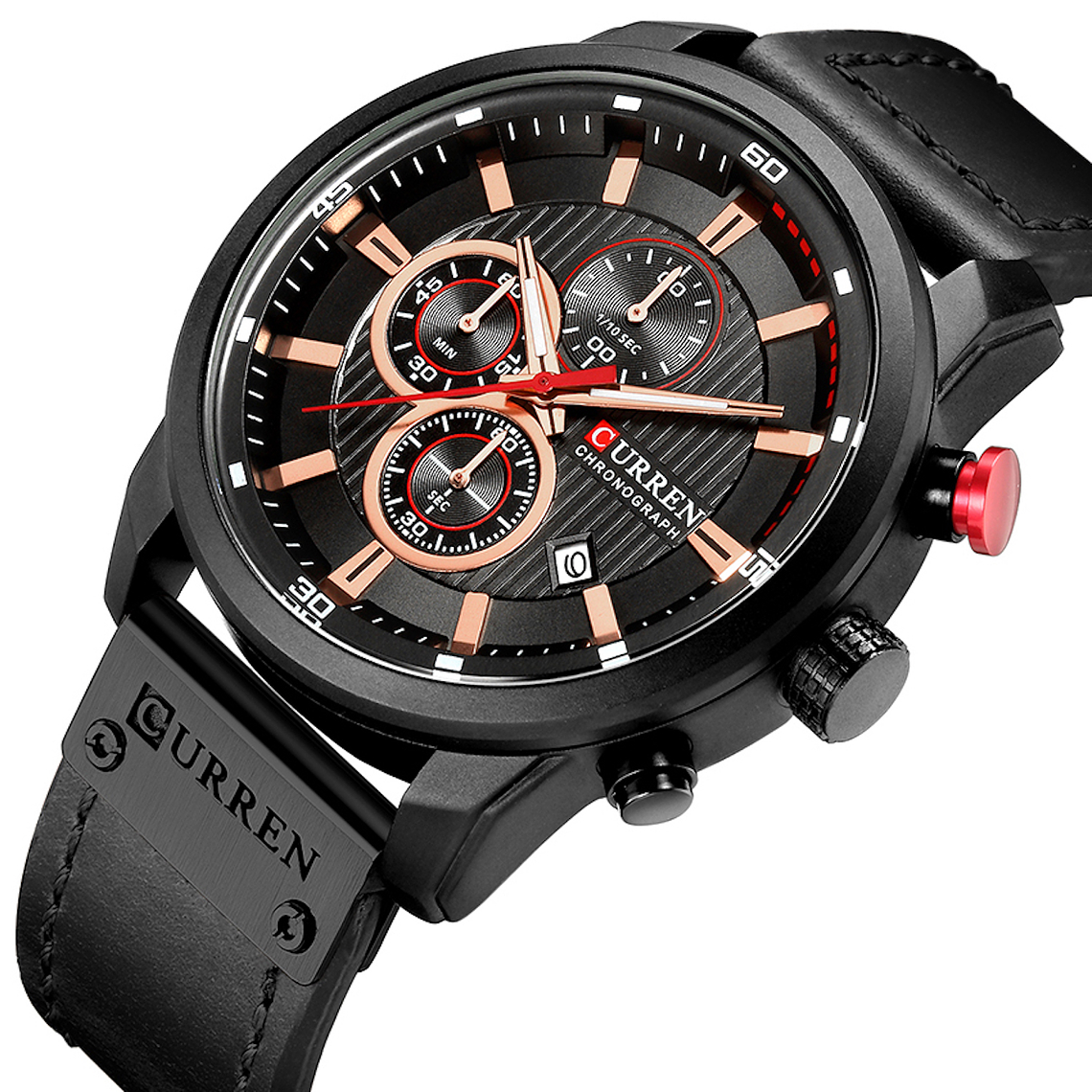 Reloj Hombre Lujo Cronografo Deportivo CURREN 8291 2