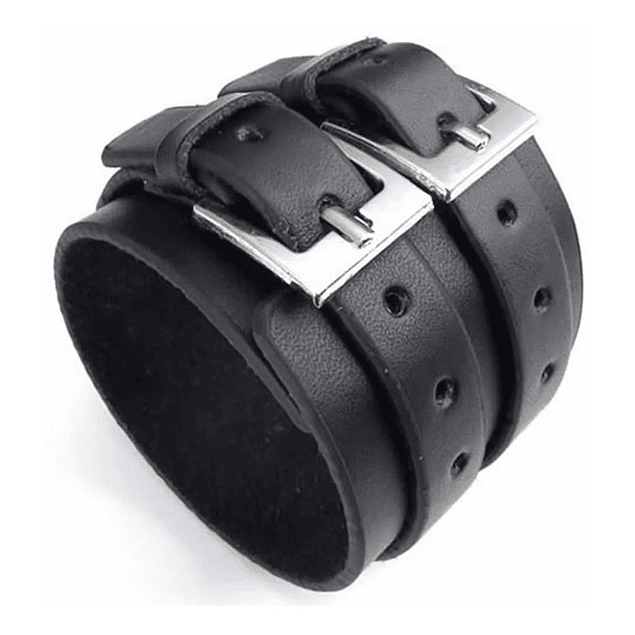 Brazalete Ancho Hombre Cuero