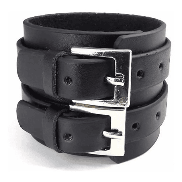 Brazalete Ancho Hombre Cuero