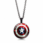 Collar Dije Escudo Capitan America Los Vengadores Endgame - Miniatura 1