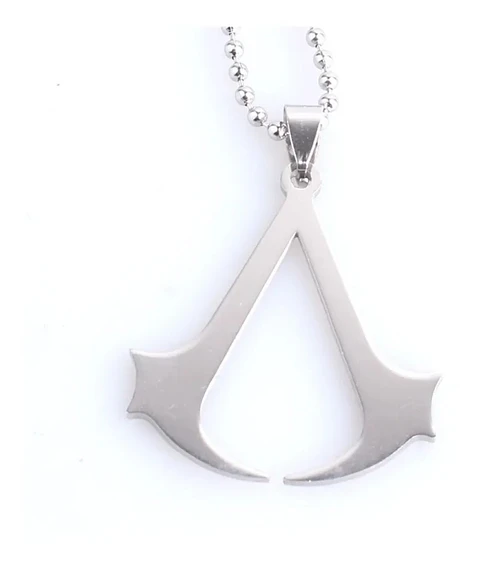 Dije Collar Acero Inoxidable Estilo Assassins Creed