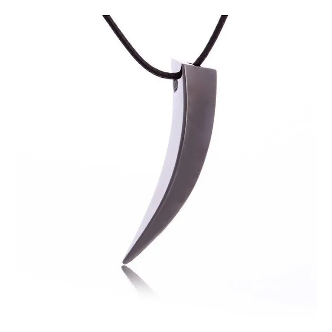 Dije Colmillo De Lobo Acero Inoxidable Alargado 1