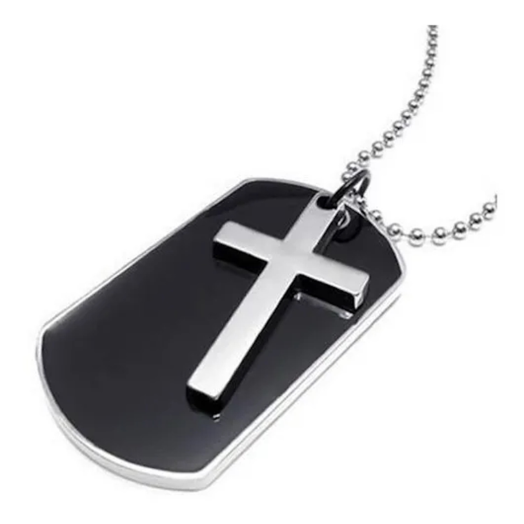 Dije Identificación Militar Cruz 2