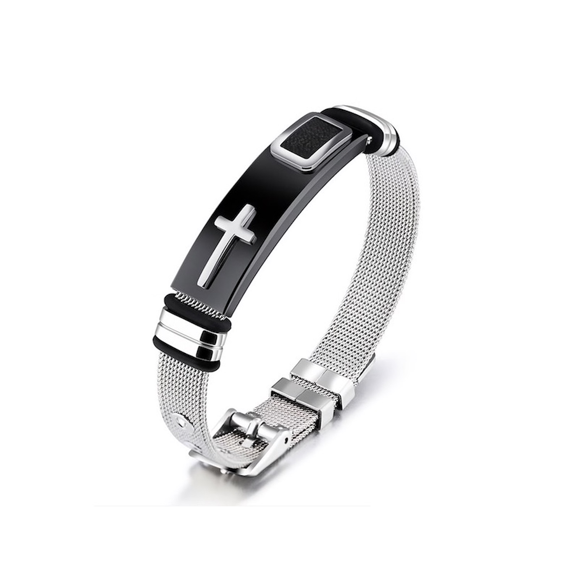 Pulsera Manilla Hombres Acero Inoxidable 18.5cm 80543 1