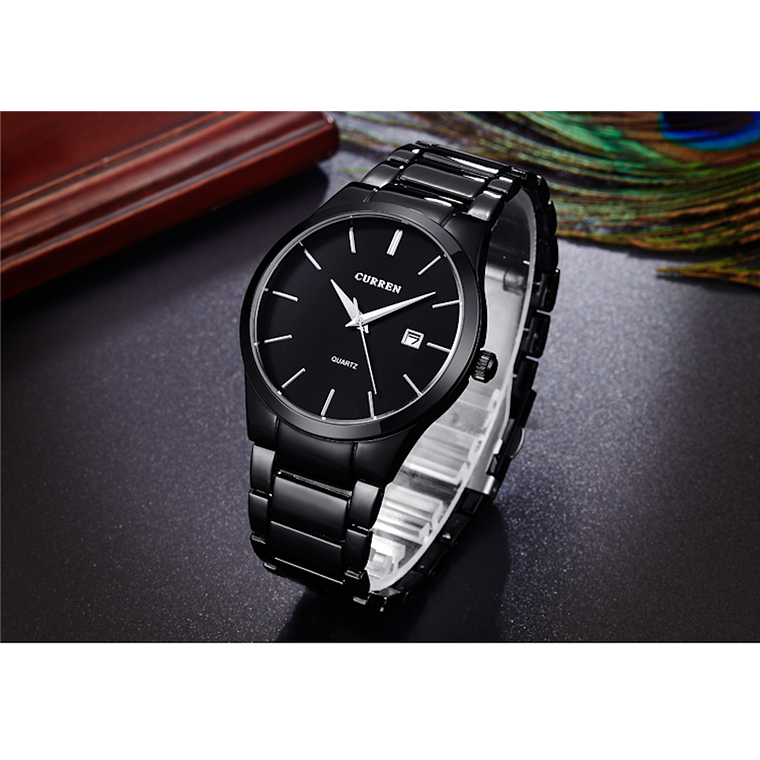 Reloj Analogo Lujo Hombre Acero CURREN 8106 2